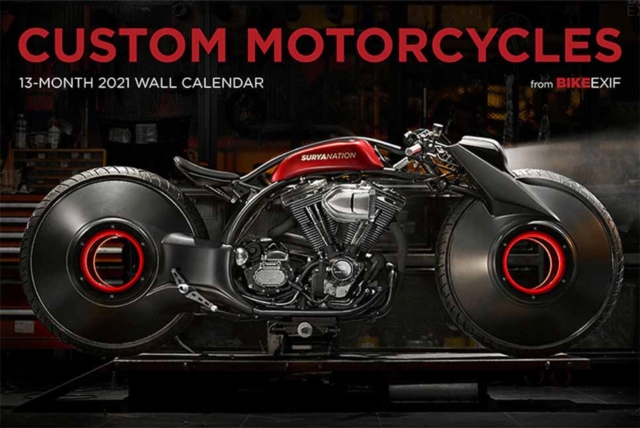 Bike Exif Custom Motorcycles 2021, Calendar Book