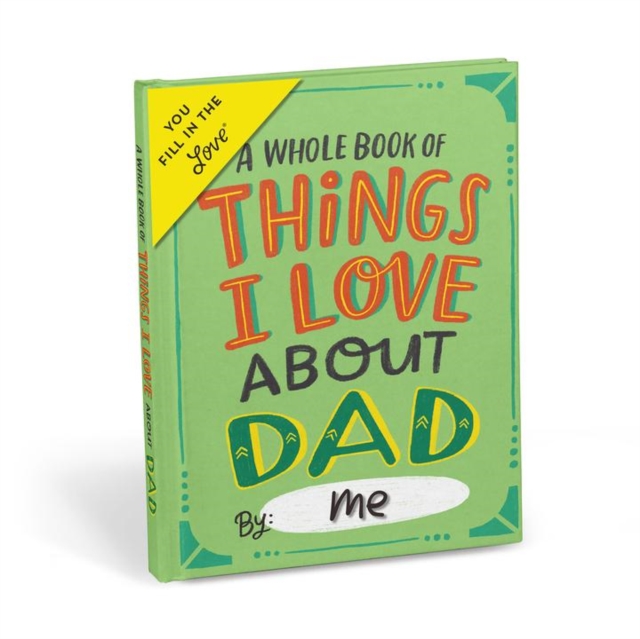 Em & Friends About Dad Book Fill in the Love Fill-in-the-Blank Book & Gift Journal, Notebook / blank book Book