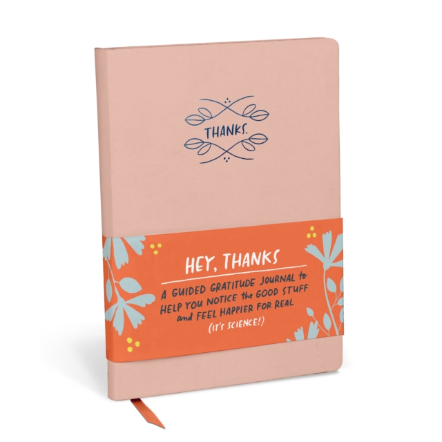 Em & Friends Hey, Thanks: A Guided Gratitude Journal Guided Journals, Notebook / blank book Book