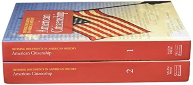 Defining Documents in American History: American Citizenship, Hardback Book
