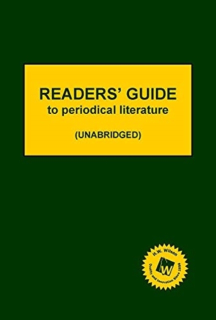 Readers' Guide to Periodical Literature (2021 Subscription), Hardback Book