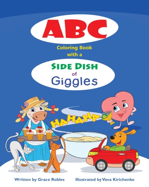 ABC Coloring Book with a Side Dish of Giggles, Paperback / softback Book