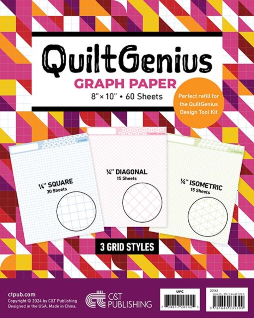 QuiltGenius Graph Paper, General merchandise Book