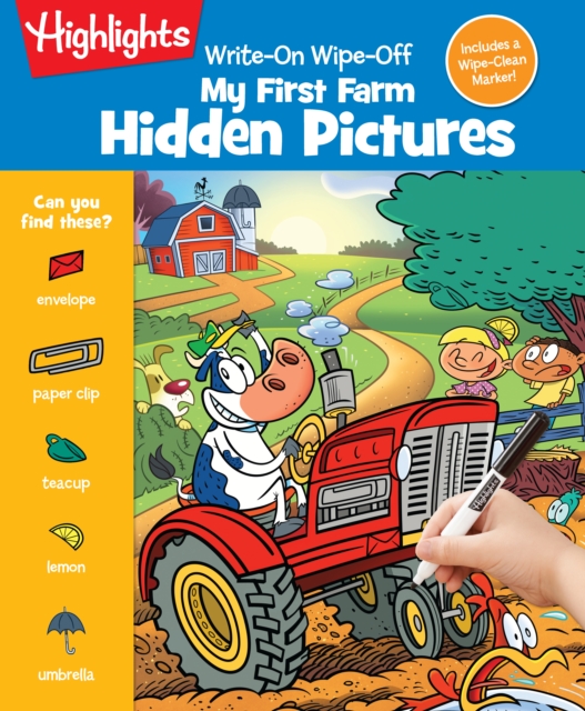 My First Farm Hidden Pictures, Spiral bound Book