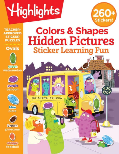 Colors & Shapes: Hidden Pictures - Sticker Learning Fun, Paperback / softback Book