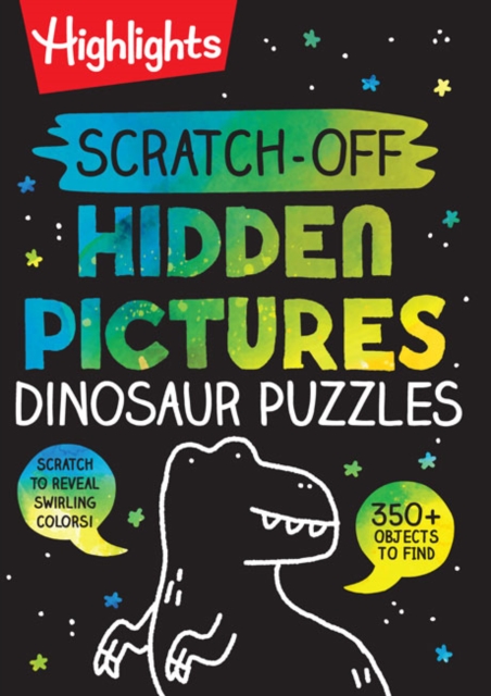 Scratch-Off Hidden Pictures Dinosaur Puzzles, Multiple-component retail product, part(s) enclose Book