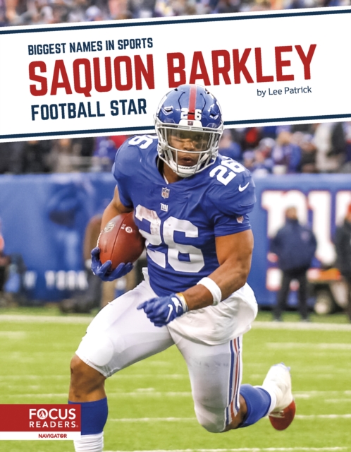 Biggest Names in Sports: Saquon Barkley: Football Star, Hardback Book