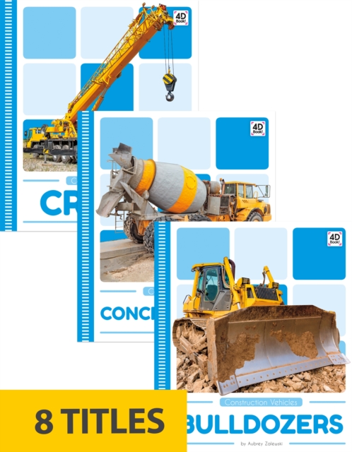 Construction Vehicles (Set of 8), Paperback / softback Book