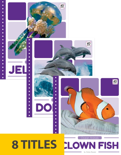 Ocean Animals (Set of 8), Paperback / softback Book