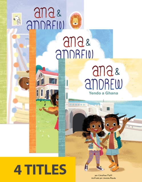 Ana & Andrew Set 2 (Spanish) (Set of 4), Paperback / softback Book