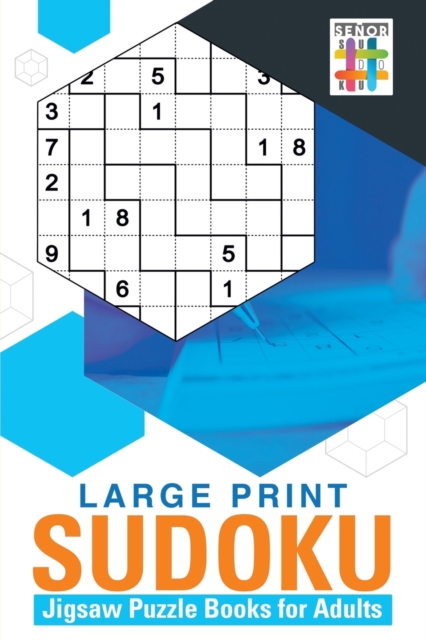 Large Print Sudoku Jigsaw Puzzle Books for Adults, Paperback / softback Book