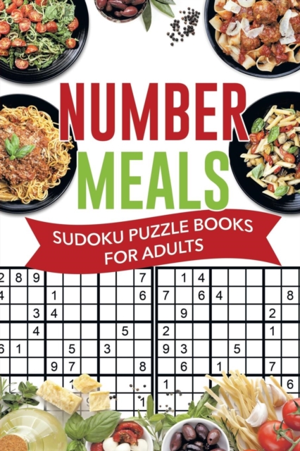 Number Meals Sudoku Puzzle Books for Adults, Paperback / softback Book