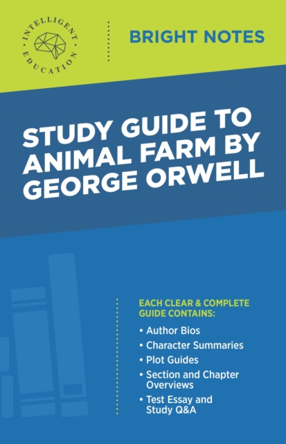 Study Guide to Animal Farm by George Orwell, EPUB eBook