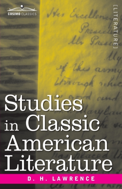 Studies in Classic American Literature, Paperback / softback Book