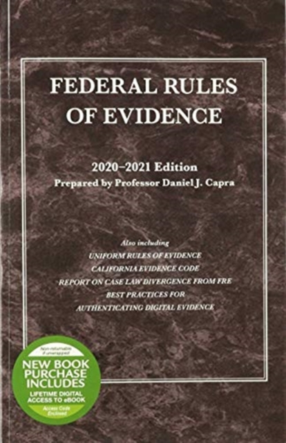 Federal Rules of Evidence, with Faigman Evidence Map, 2020-2021 Edition, Paperback / softback Book