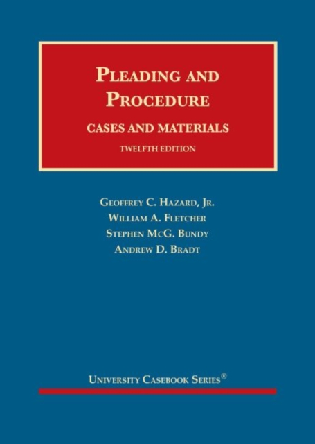 Pleading and Procedure : Cases and Materials, Hardback Book