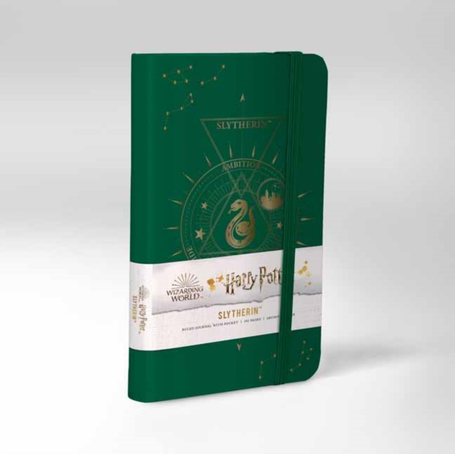 Harry Potter: Slytherin Constellation Ruled Pocket Journal, Hardback Book