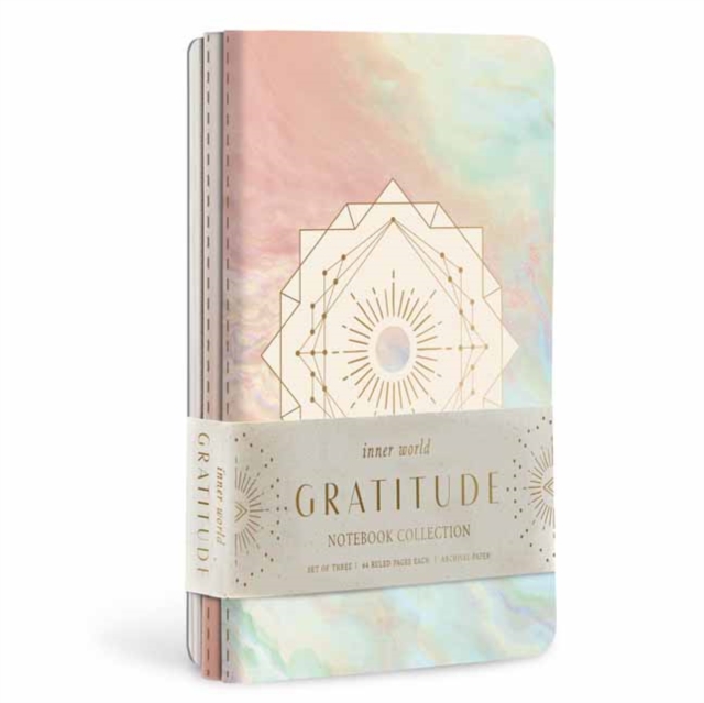 Gratitude Sewn Notebook Collection : Set of 3, Paperback / softback Book