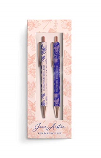 Jane Austen: Floral Pencil and Pen Set, Other printed item Book