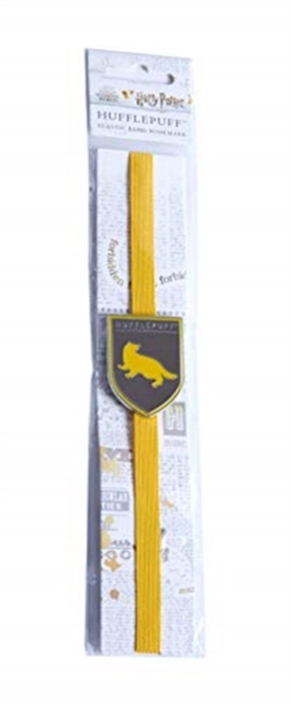 Harry Potter: Hufflepuff Elastic Band Bookmark, Other printed item Book