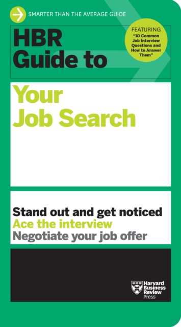 HBR Guide to Your Job Search, Paperback / softback Book