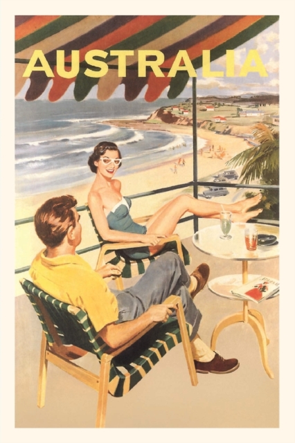 Vintage Journal Australia Travel Poster, Paperback / softback Book