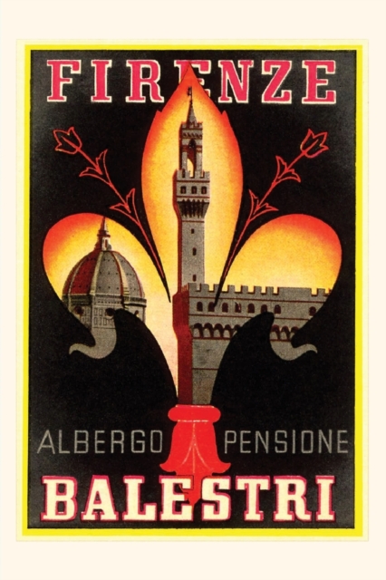 Vintage Journal Albergo Pensione Balestri, Firenze, Paperback / softback Book
