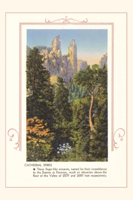 The Vintage Journal Cathedral Spires, Yosemite, California, Paperback / softback Book