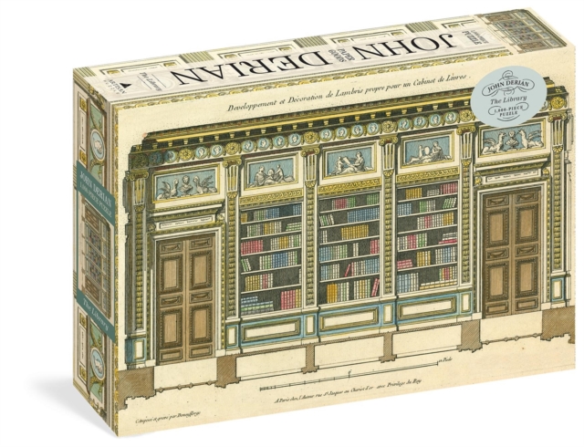 John Derian Paper Goods: The Library 1,000-Piece Puzzle, Multiple-component retail product Book