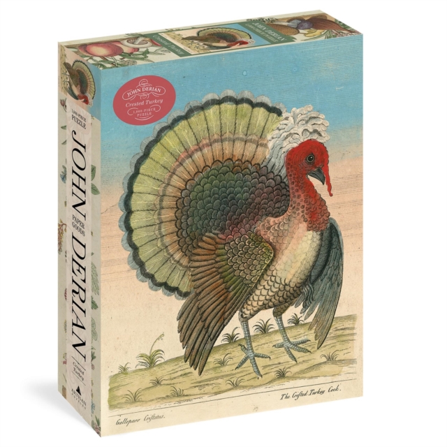 John Derian Paper Goods: Crested Turkey 1,000-Piece Puzzle, Multiple-component retail product Book