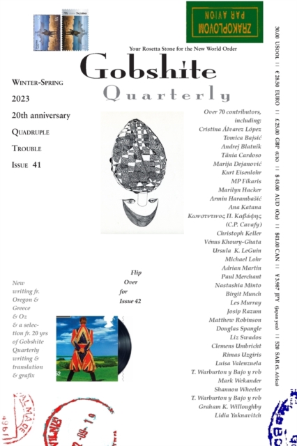 Gobshite Quarterly 2023, #41/42 : 20th. anniversary issue, Paperback / softback Book