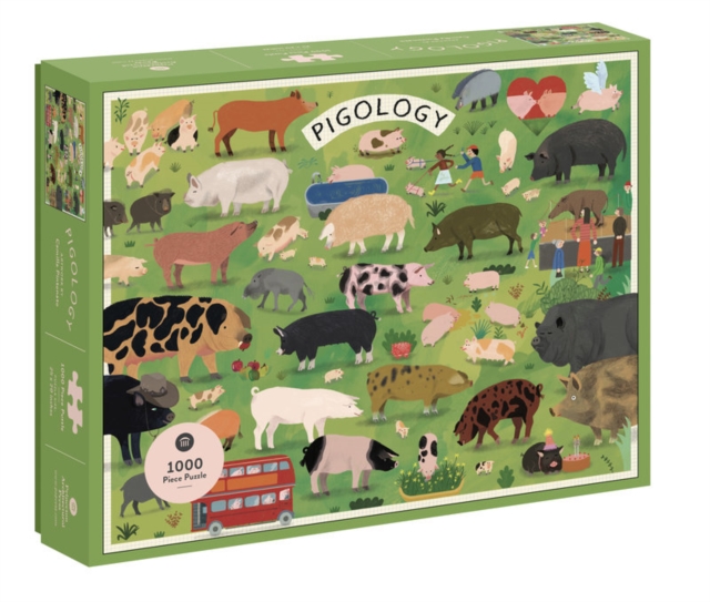 Pigology : 1000 Piece Puzzle, Jigsaw Book