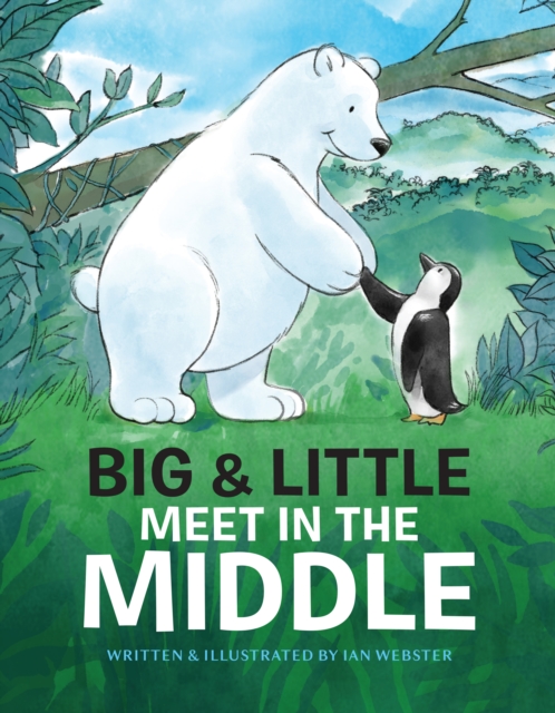 Big & Little Meet in the Middle, Hardback Book