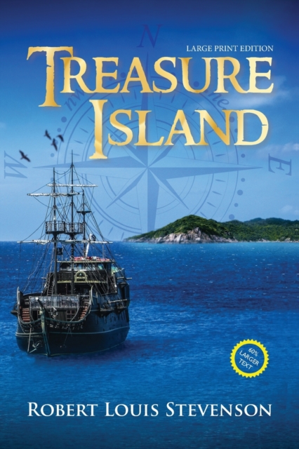 Treasure Island (Annotated, Large Print), Paperback / softback Book