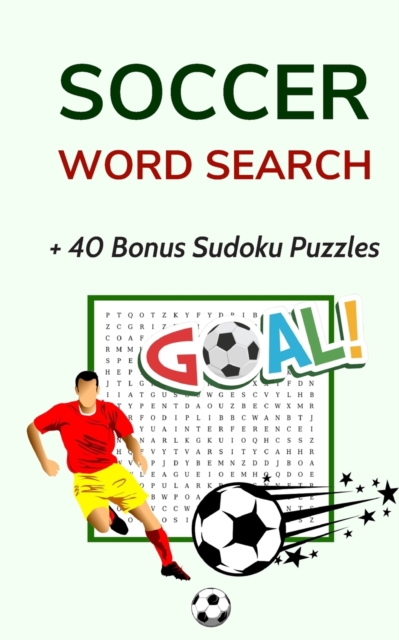 Soccer Word Search : Puzzle Book for Adults and Teens 5x8 Inches Pocket Size, Paperback / softback Book