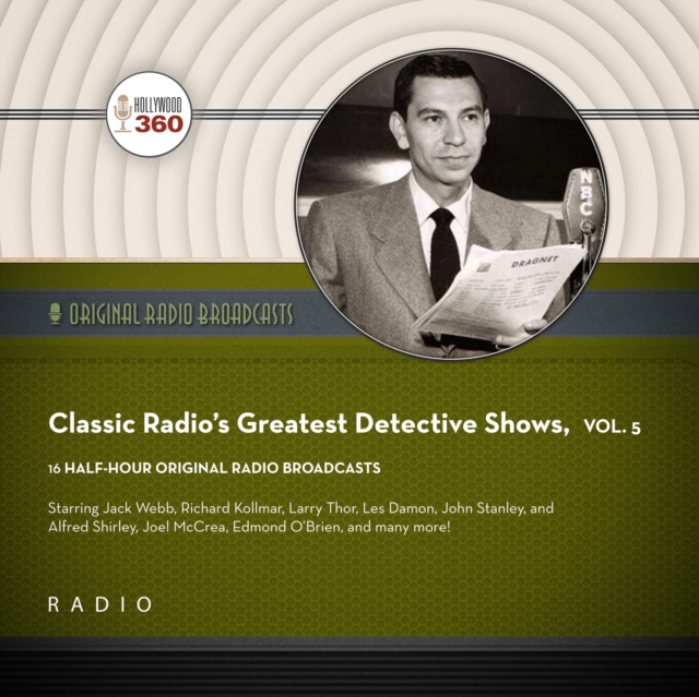 Classic Radio's Greatest Detective Shows, Vol. 5, eAudiobook MP3 eaudioBook