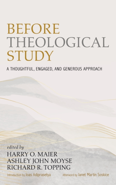 Before Theological Study, Hardback Book