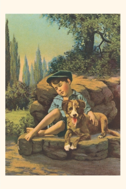 Vintage Journal Boy with Dog, Paperback / softback Book