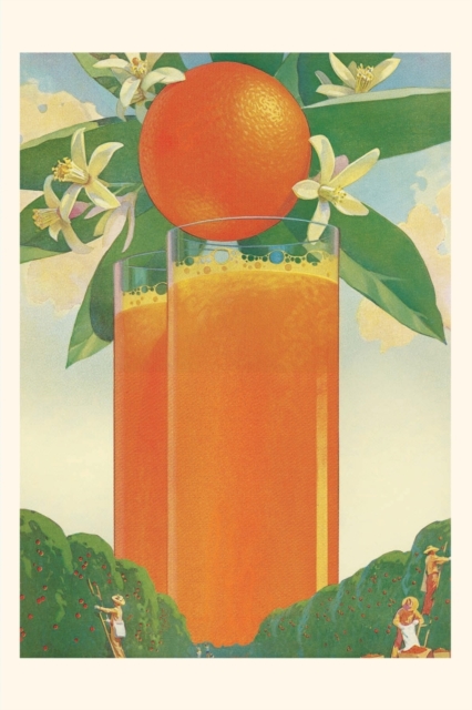 Vintage Journal Giant Orange Juice, Orchard, Paperback / softback Book