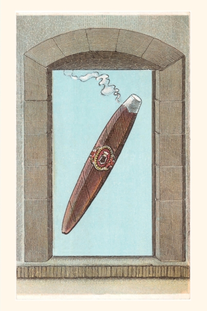 Vintage Journal Cigar Floating in Stone Window, Paperback / softback Book