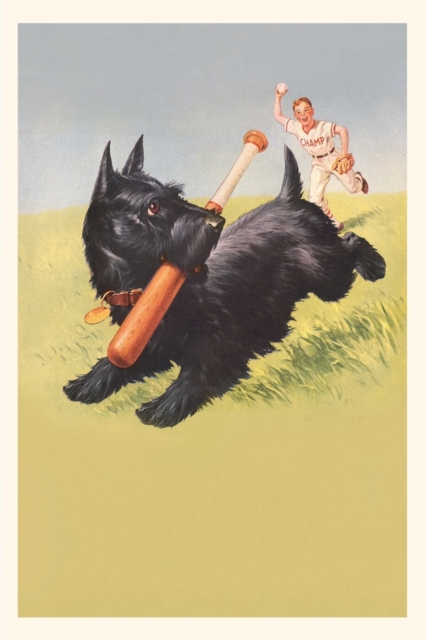 Vintage Journal Scottie Dog with Bat, Paperback / softback Book