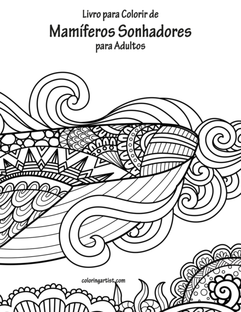 Livro para Colorir de Mamiferos Sonhadores para Adultos, Paperback / softback Book