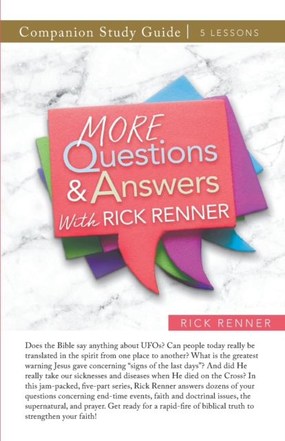 More Questions and Answers With Rick Renner Study Guide, Paperback / softback Book