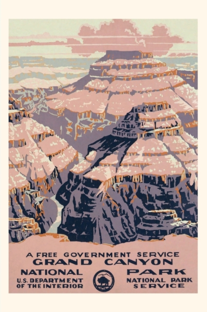Vintage Journal Grand Canyon National Park Travel Poster, Paperback / softback Book