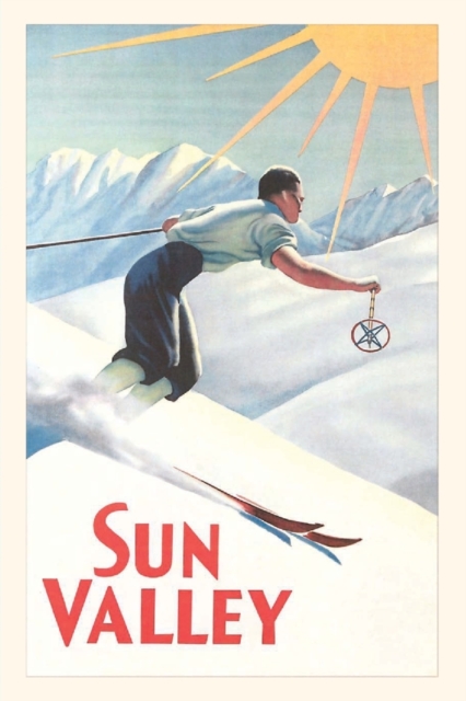 Vintage Journal Travel Poster for Sun Valley, Idaho, Paperback / softback Book
