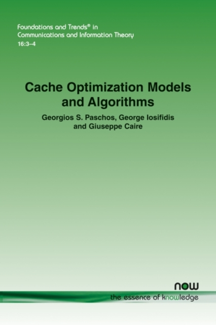 Cache Optimization Models and Algorithms, Paperback / softback Book