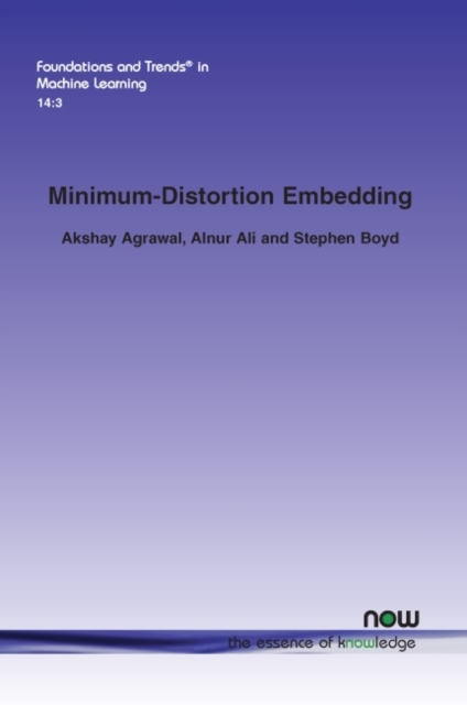 Minimum-Distortion Embedding, Paperback / softback Book