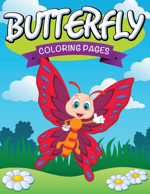 Butterfly Coloring Pages, Paperback / softback Book