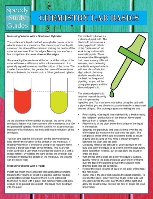 Chemistry Lab Basics (Speedy Study Guides), Paperback / softback Book