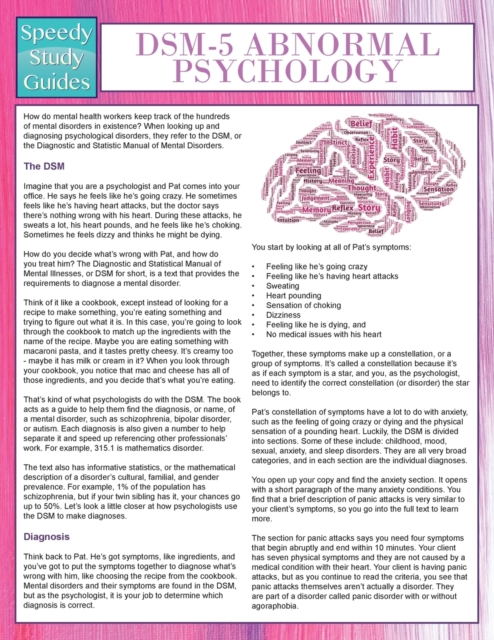 Dsm-5 Abnormal Psychology (Speedy Study Guides), Paperback / softback Book
